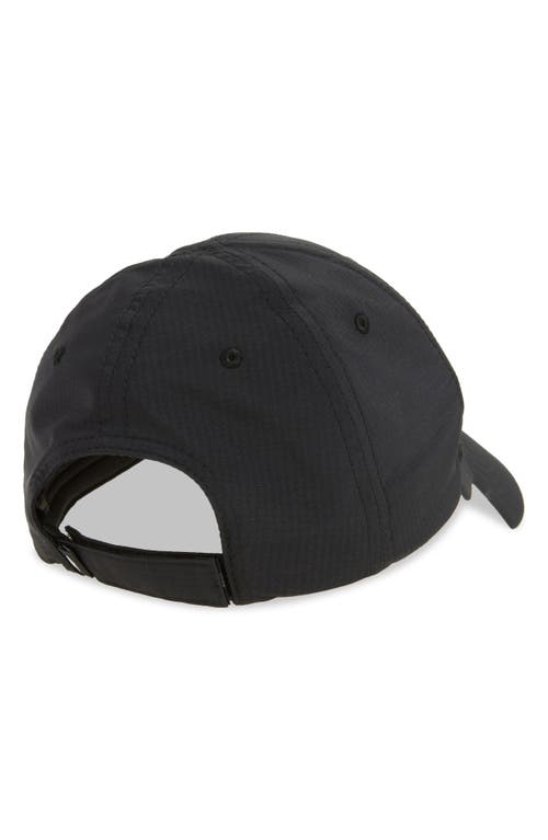 Balenciaga Logo Embroidered Adjustable Baseball Cap In Black