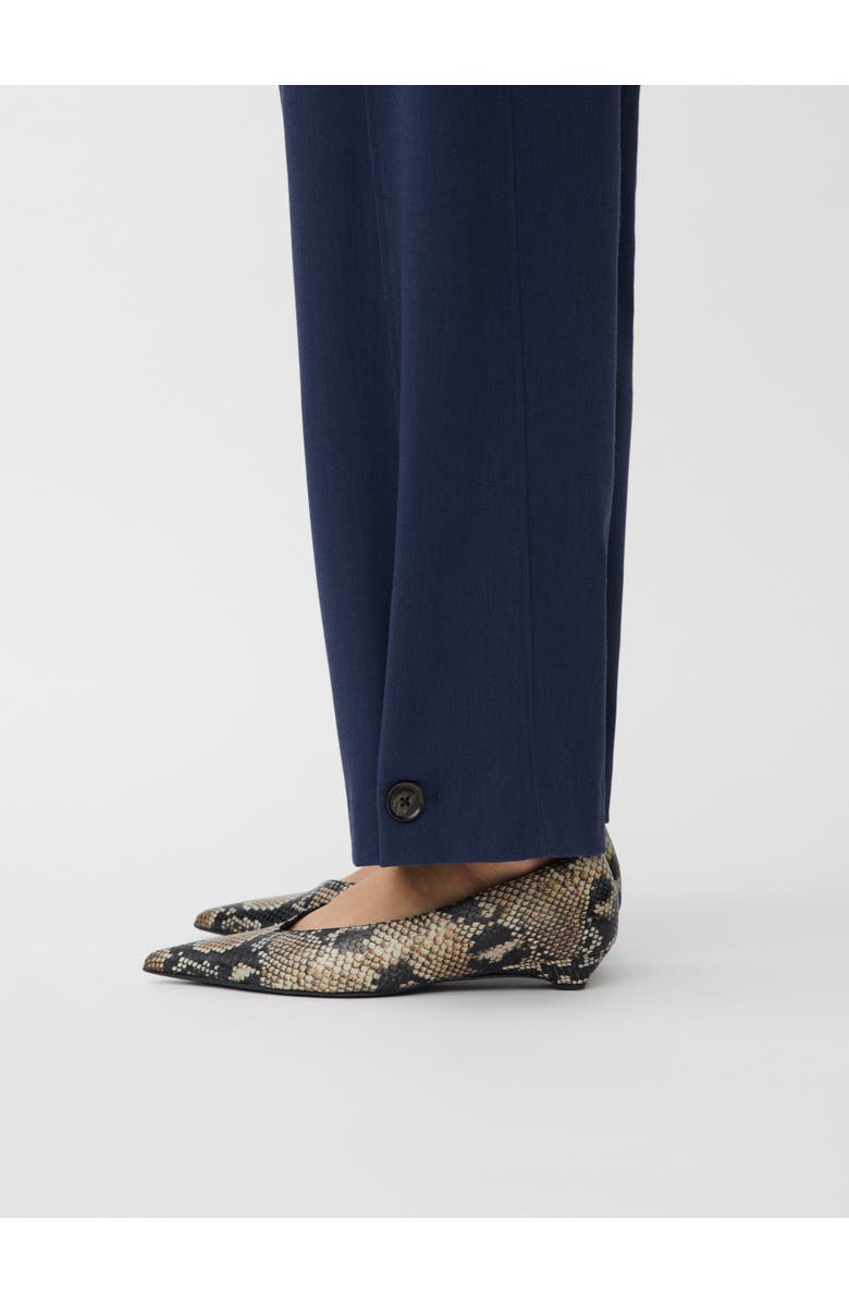 Masai Copenhagen High Waisted Cropped Pants, Alternate, color, Navy Blazer
