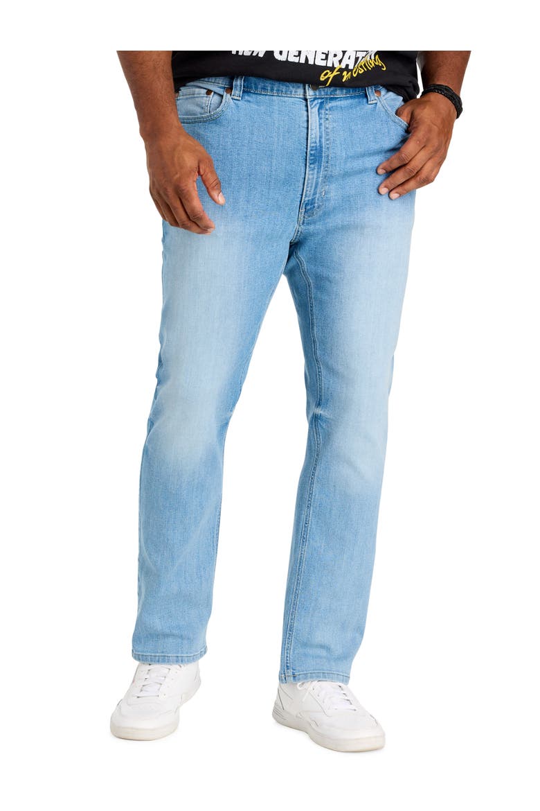 Big & Tall Tapered-Fit Jeans, Main, color, LOST AT SEA