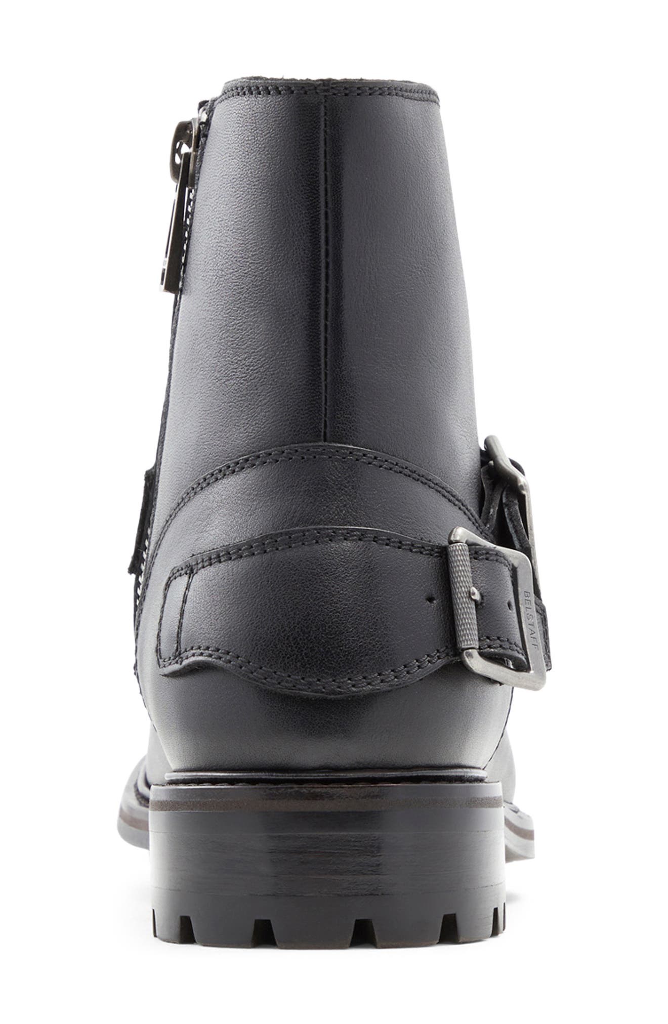 Belstaff Trialmaster Leather Boot, Alternate, color, 
