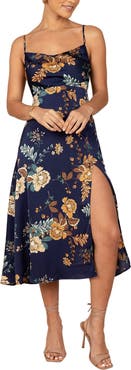 Petal & Pup Alejandra Floral Print Midi Dress
