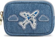 Stoney Clover Lane Airplane Patch Micro Pouch