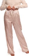 Petal & Pup Danae Wide Leg Satin Pants