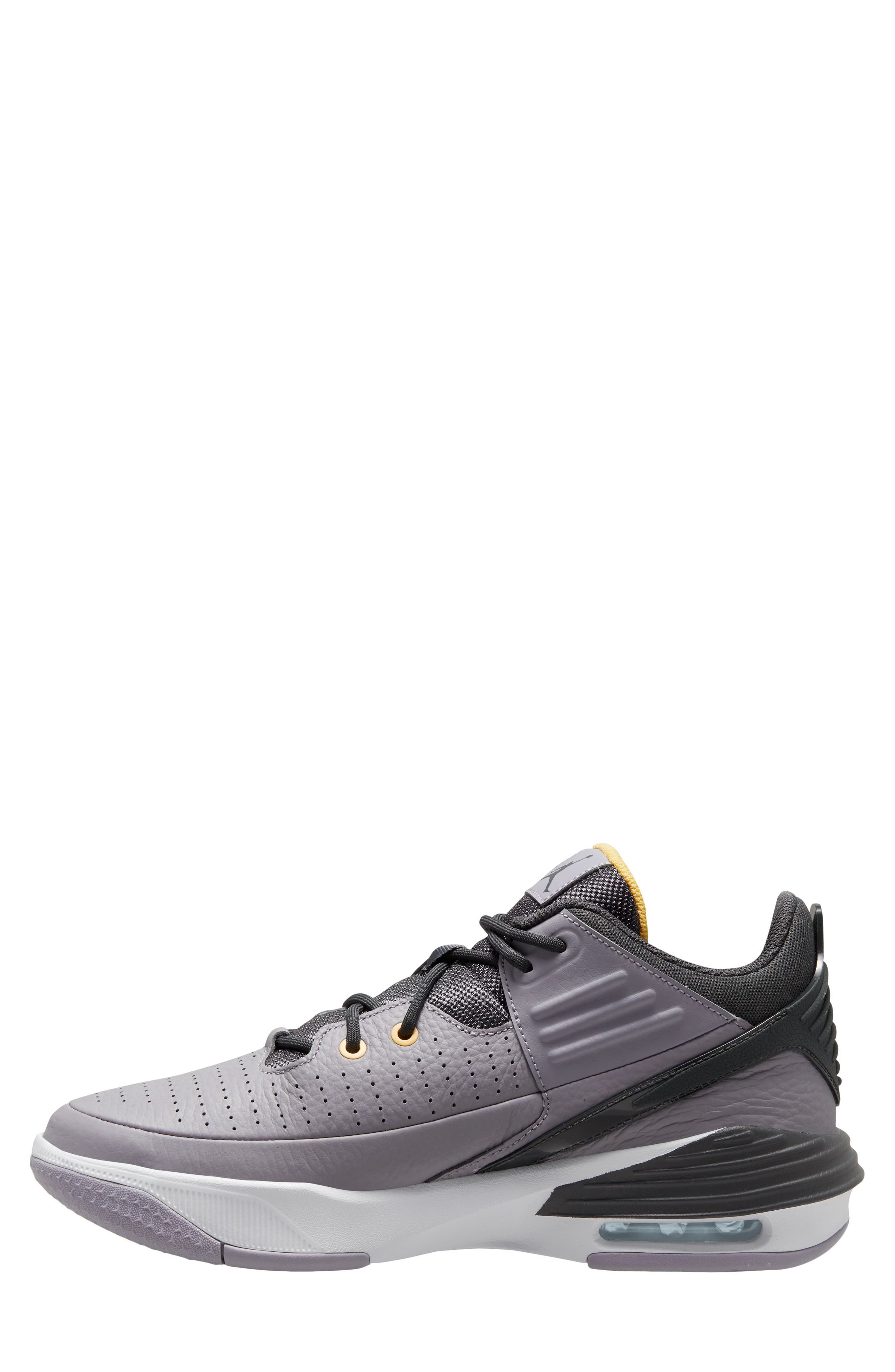 Max Aura 5 Sneaker, Alternate, color, GREY/ ANTHRACITE/ GOLD/ WHITE