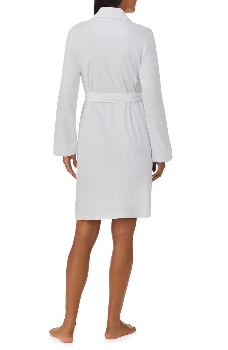 Lauren Ralph Lauren Quilted Collar Robe, Alternate, color, White