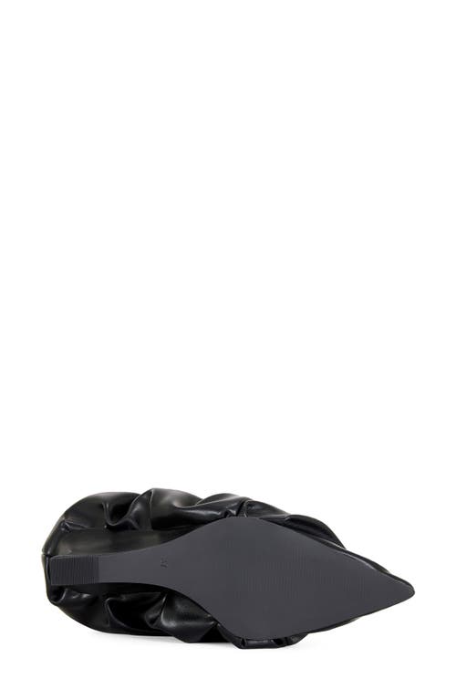 Azalea Wang Aicha Black Wedge Pump In Black