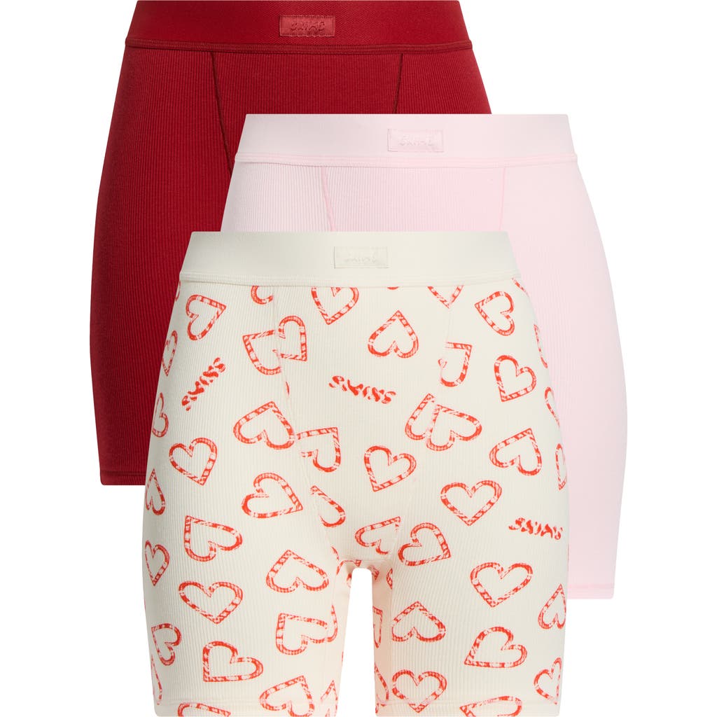 Skims 3-pack Cotton Rib Boxers