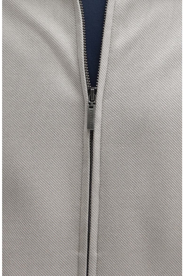 Gareth Cropped Zip Jacket, Alternate, color, GRIFFIN GREY
