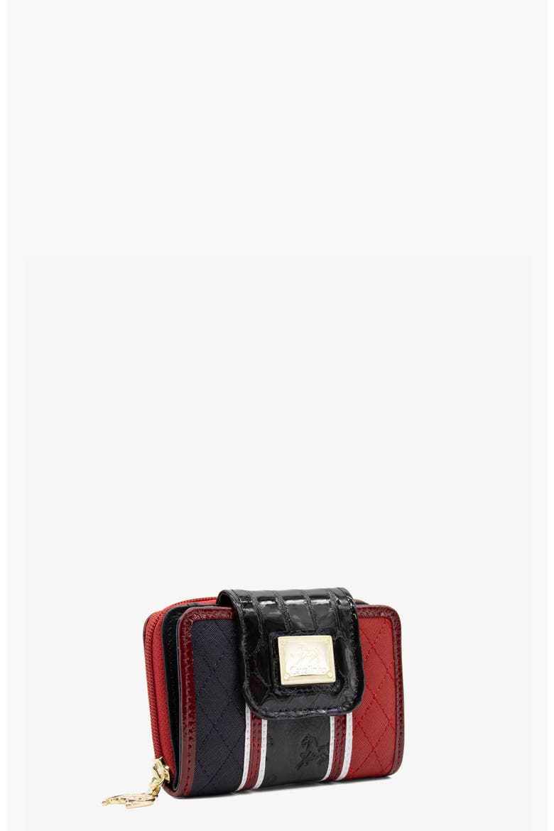 Prestige Wallet 218, Alternate, color, Navy / White / Red