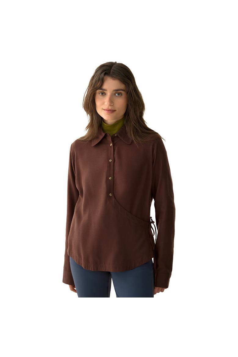 Front Field Flannel Shirt - Women's, Main, color, Loamy