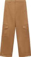 MANGO Cargo Straight Leg Pants