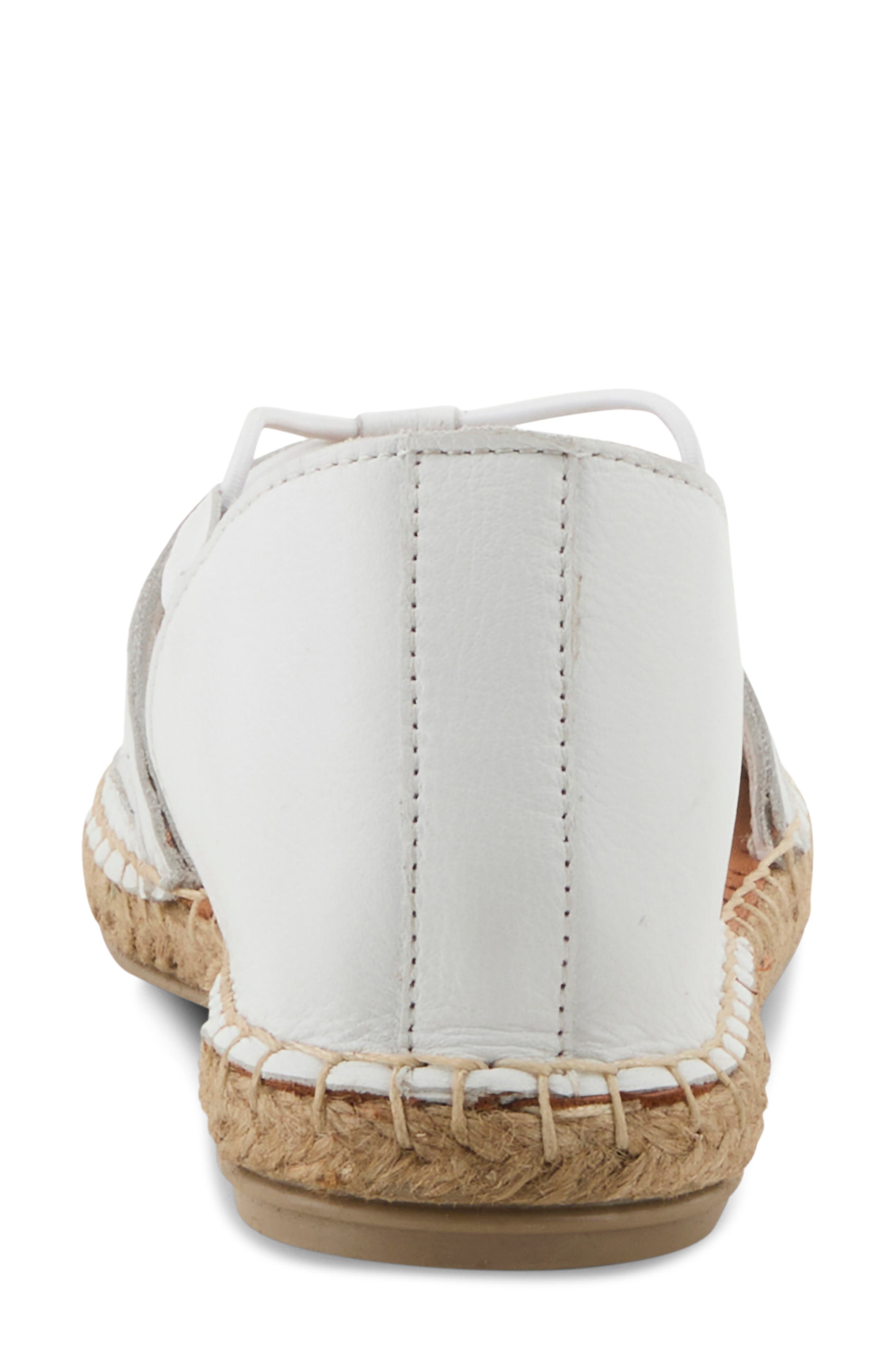 Spring Step Clovae Espadrille Flat, Alternate, color, White
