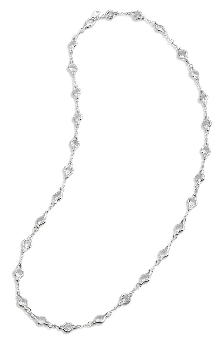 SAVVY CIE JEWELS Gold Vermeil By The Yard Necklace, Main, color, 