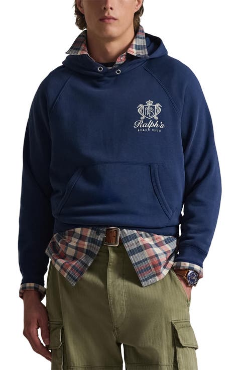 Vintage Fit Fleece Pullover Hoodie