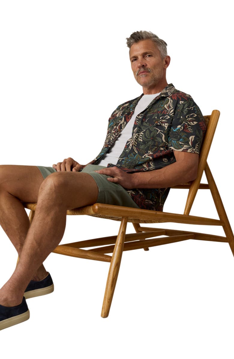 Faherty Bali Button-Up Camp Shirt, Alternate, color,