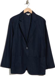 MAX STUDIO One Button Blazer