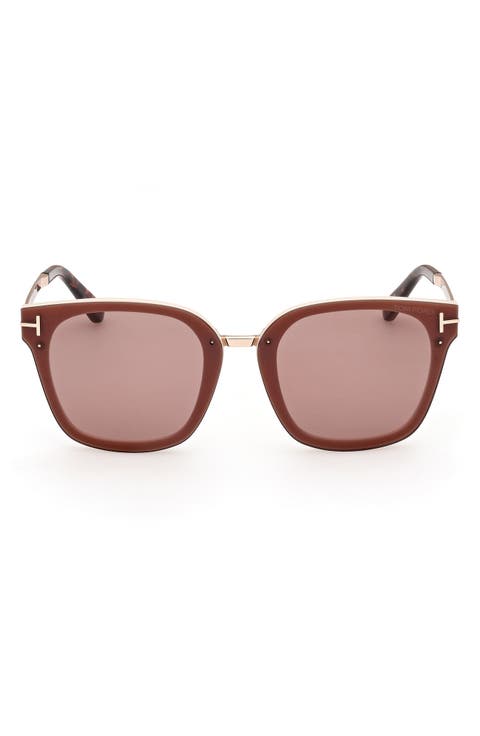 68mm Round Sunglasses