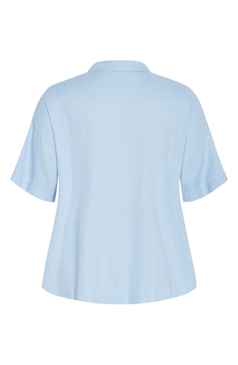 City Chic Lyana Button-Up Shirt, Alternate, color, 