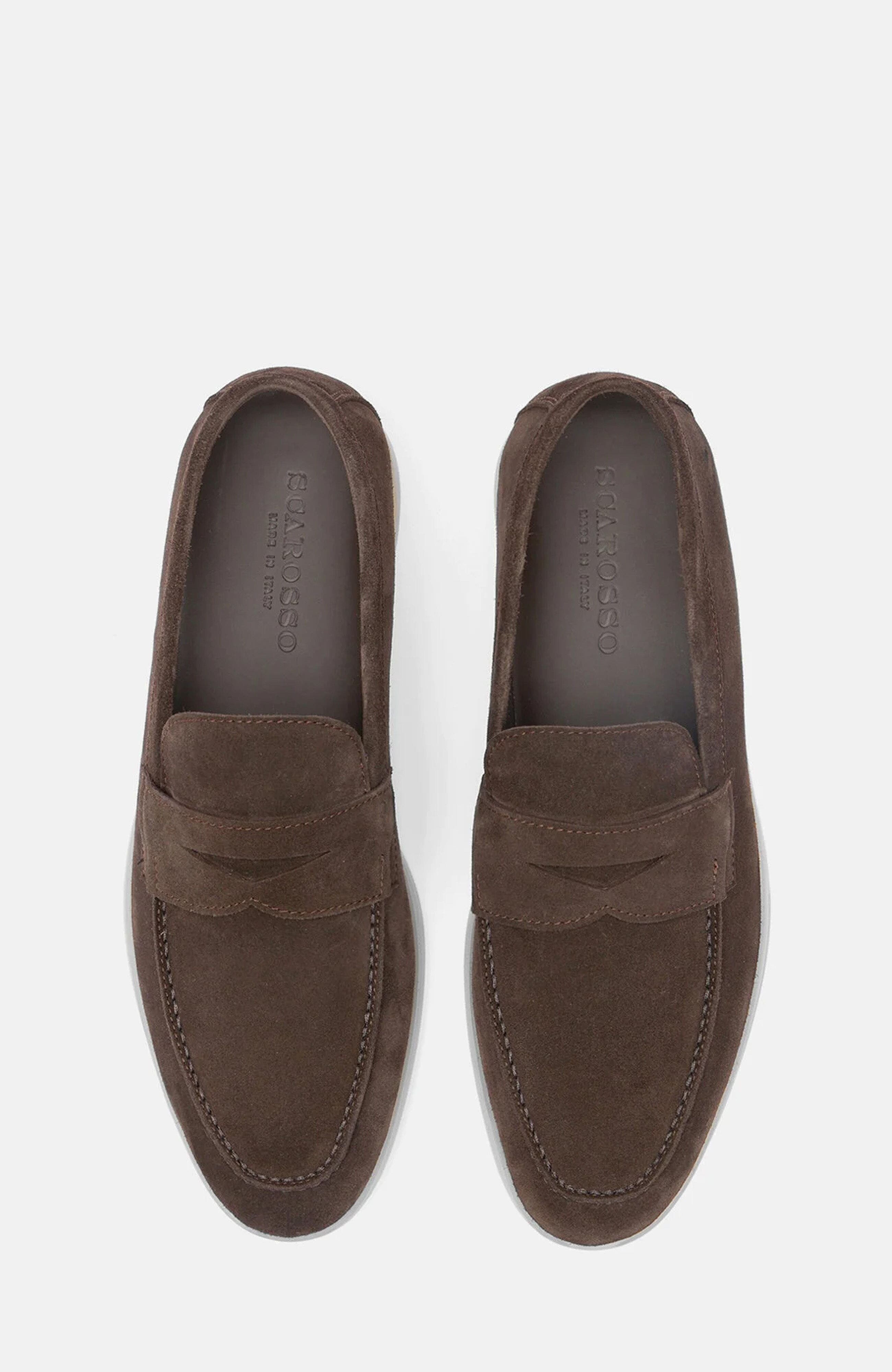Luciano Loafers, Alternate, color, Brown - Suede