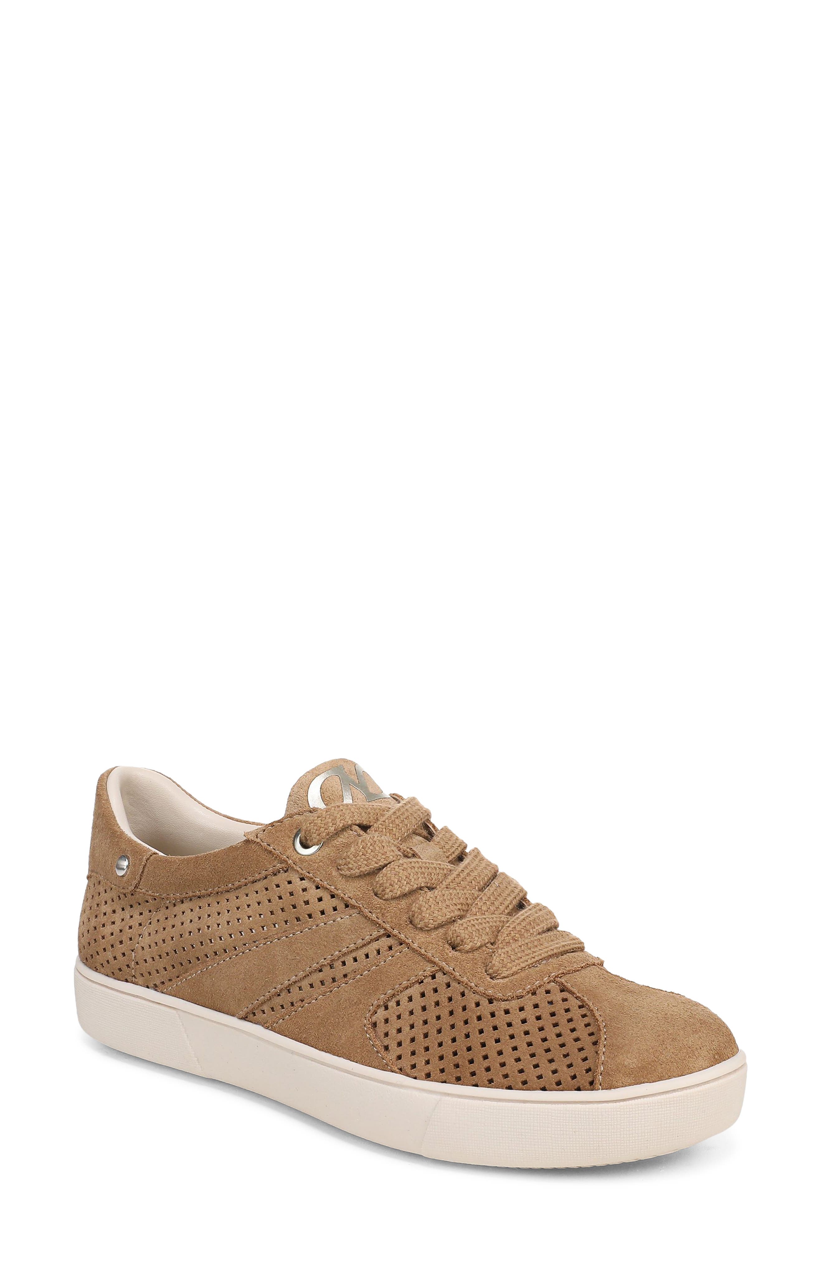 Medina Sneaker, Main, color, TOASTED UMBER SUEDE