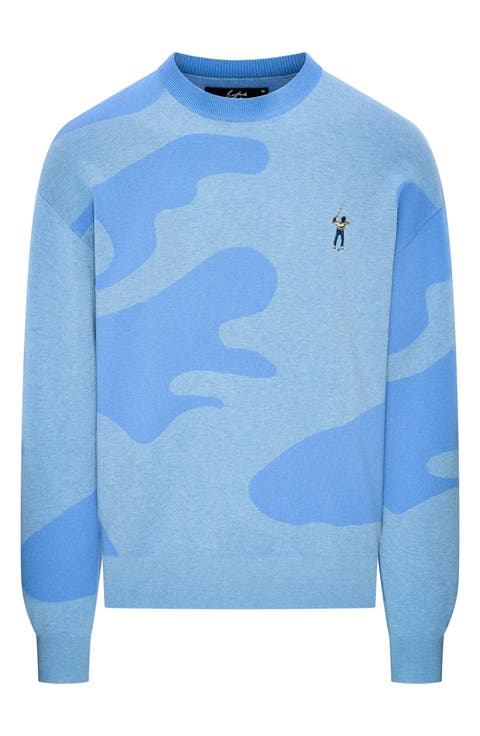 Camo Crew Sweater