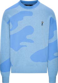 Eastside Golf Camo Crew Sweater