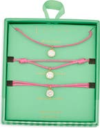 Leith Cubic Zirconia Cord Necklace, Bracelet & Anklet Set