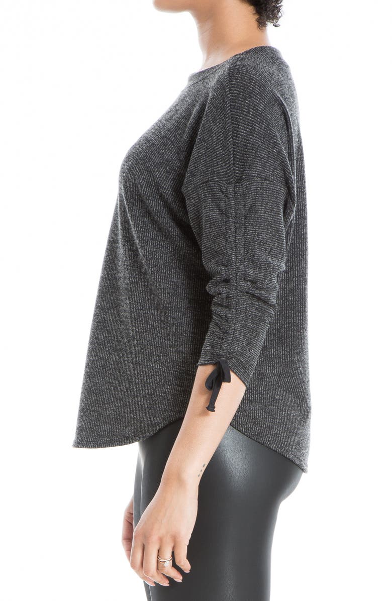 MAX STUDIO Ruched Sleeve Tunic Top, Alternate, color, 
