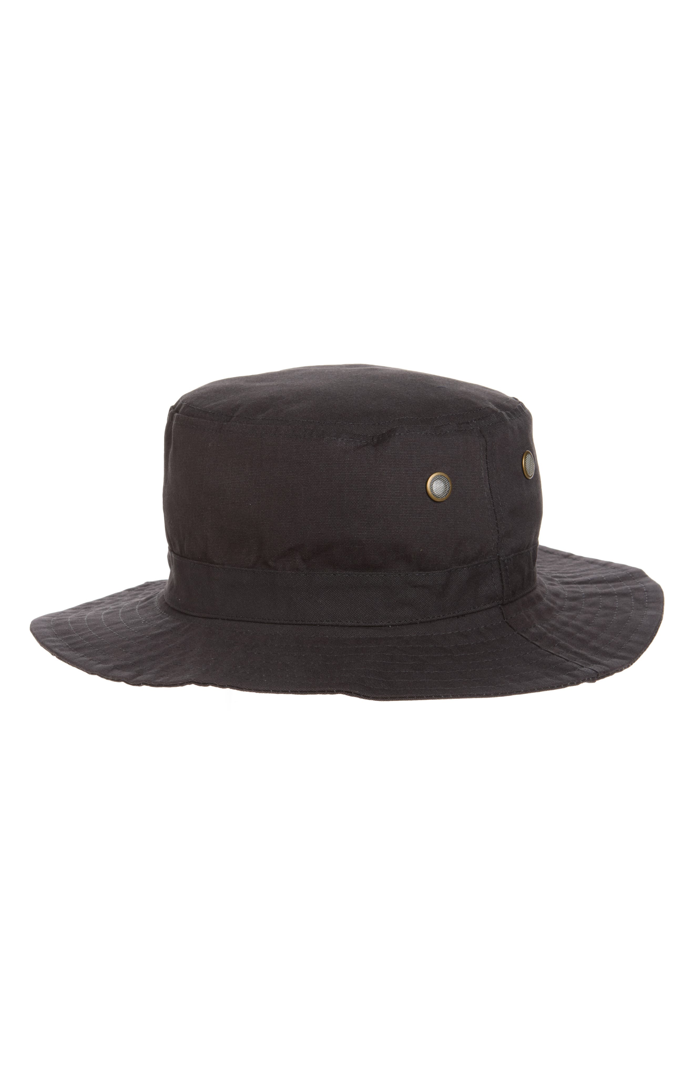 NORDSTROM RACK Distressed Cotton Boonie Hat