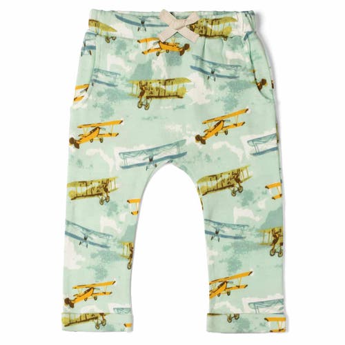 Milkbarn Organic Cotton Jogger In Green