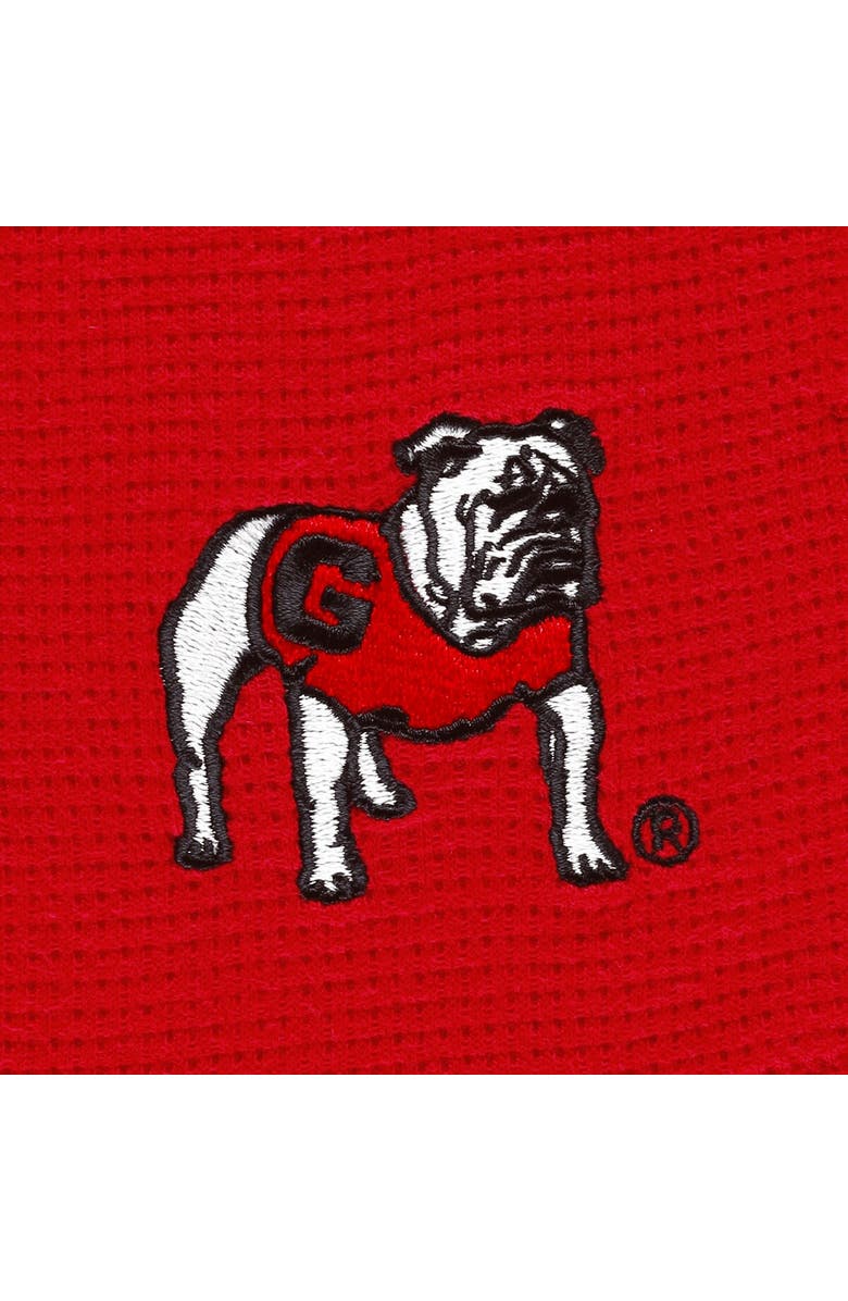 Hype and Vice Women's Hype and Vice Red Georgia Bulldogs Pocket Hit Grand Slam Waffle Shorts, Alternate, color, Red