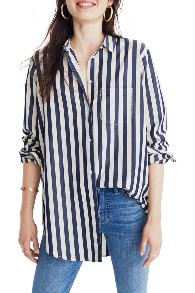 Tunic Shirt, Main, color, BLUE NIGHT