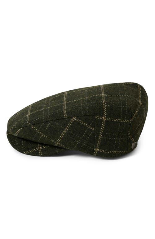 Brixton Barrel Driving Cap In Green