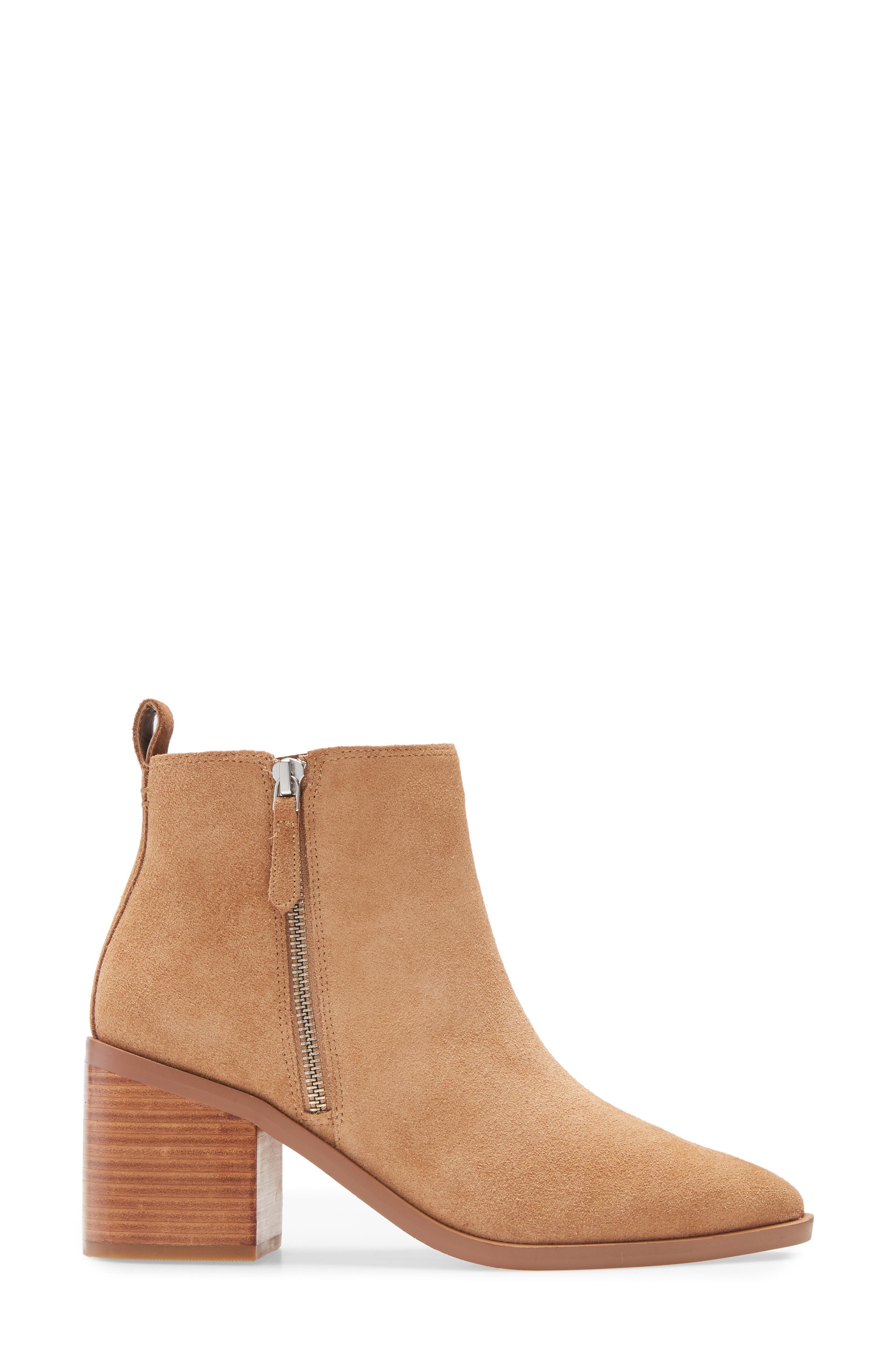Freda Bootie, Alternate, color, BROWN CARAMEL