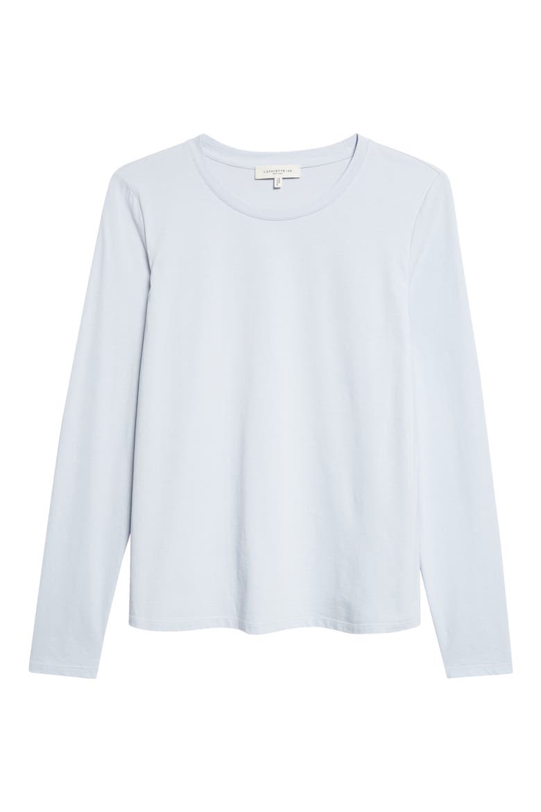 Long Sleeve T-Shirt, Alternate, color, BLUEBELL
