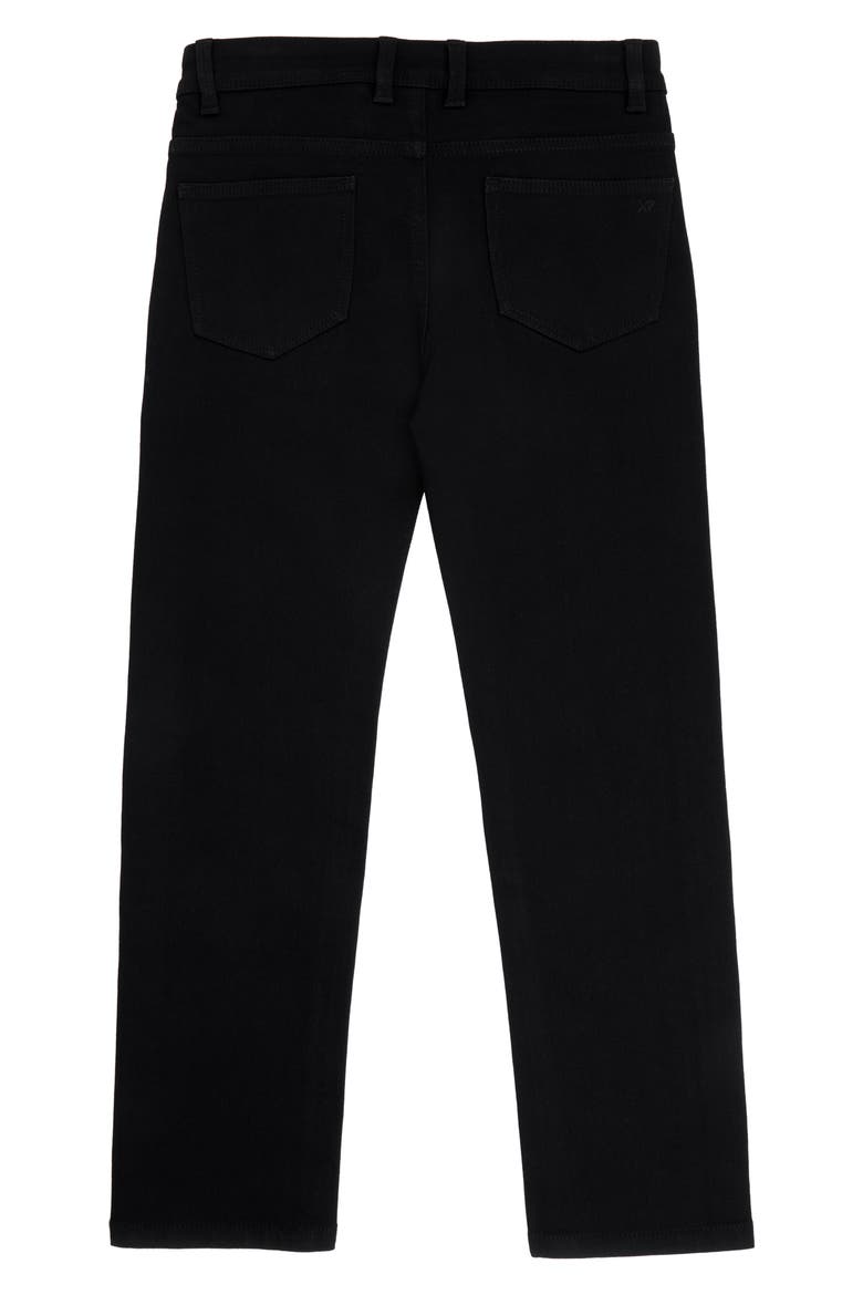 Kids' Stretch Straight Leg Jeans, Alternate, color, TENCEL BLACK