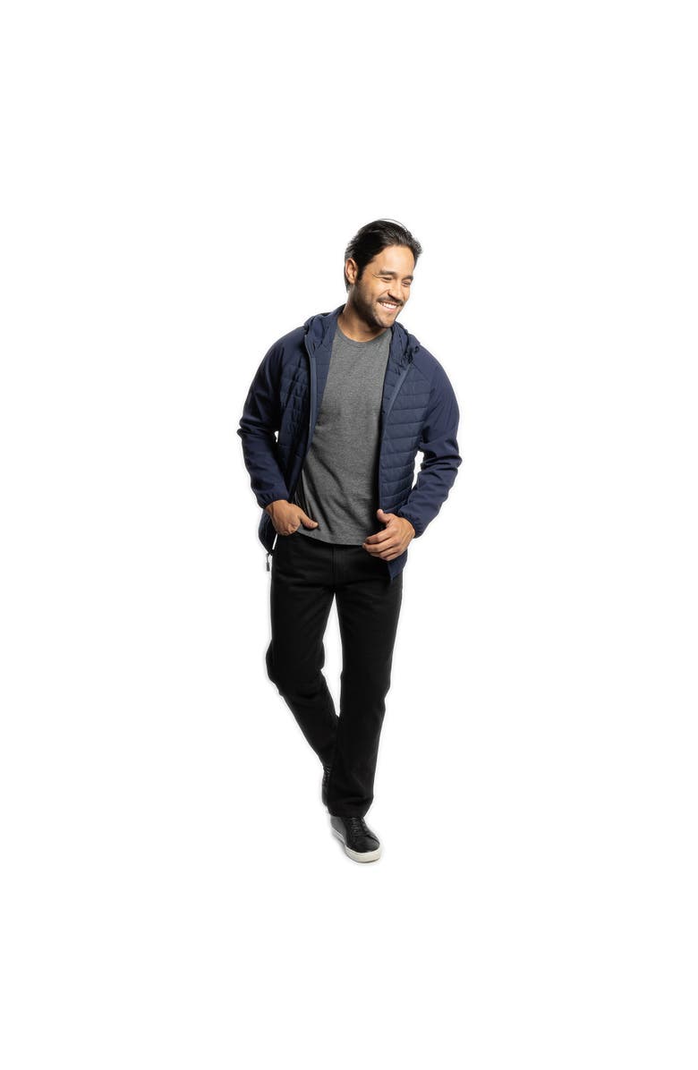 Peter Manning PMNYC Jeans Standard Fit, Alternate, color, Black