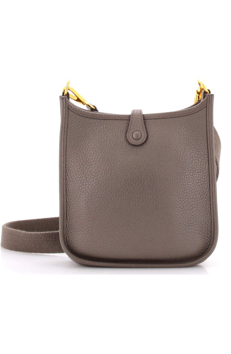 Pre-Owned Hermes Evelyne Bag Gen III Clemence TPM, Alternate, color, Etain