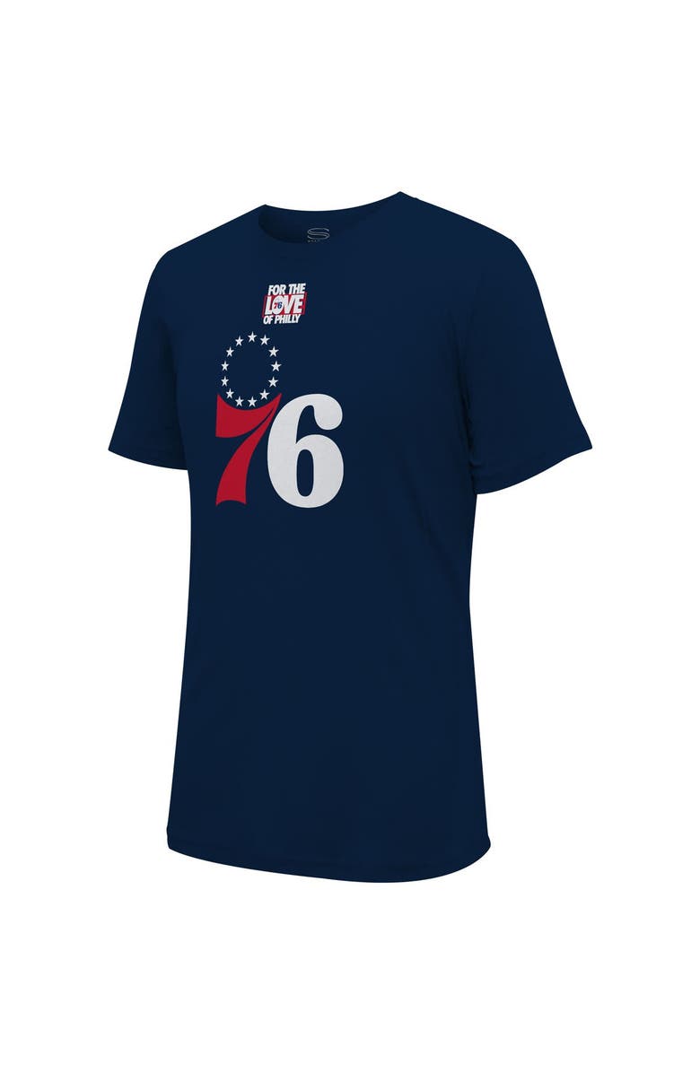 Stadium Essentials Unisex Stadium Essentials  Navy Philadelphia 76ers 2023 NBA Playoffs Roster T-Shirt, Alternate, color, 