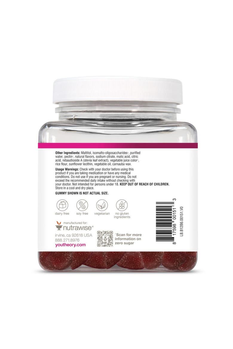 B12 B6 Zero Sugar Brain Support Gummy Supplement 90 Count 90ct, Alternate, color, None