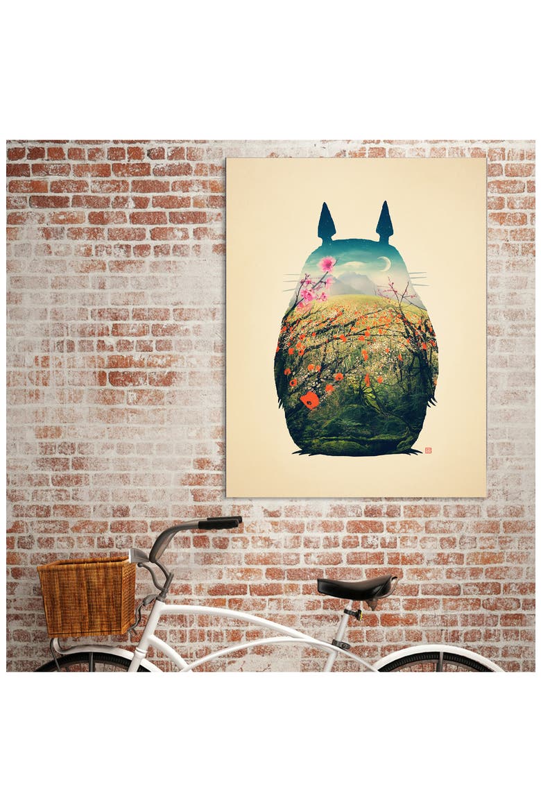 Tonari No Totoro by Victor Vercesi Wall Art, Alternate, color, MULTI