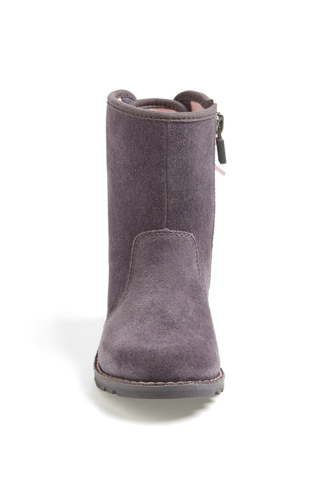 'Corene' Suede Boot, Alternate, color, LOCOMOTIVE GREY