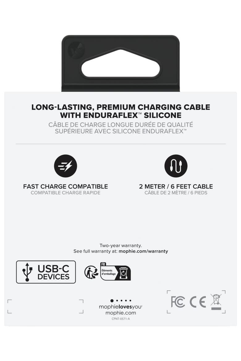 Charge Stream USB-C to USB-C Cable 10ft, Alternate, color, 17