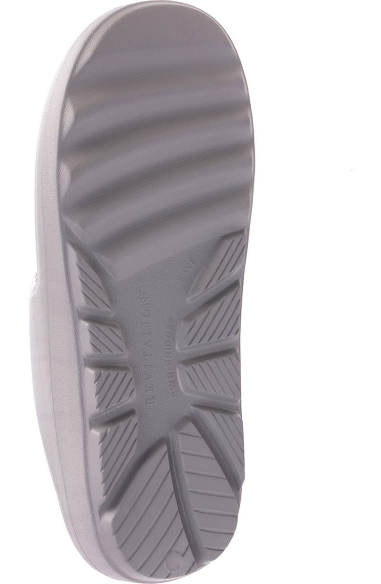 Revitalign Fusion Energy Flip Flop, Alternate, color, Grey