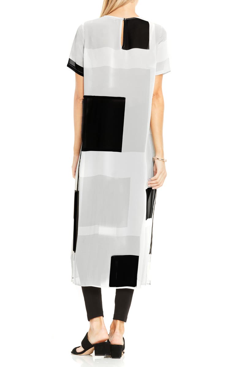 Vince Camuto Graphic Print Tunic, Alternate, color, 