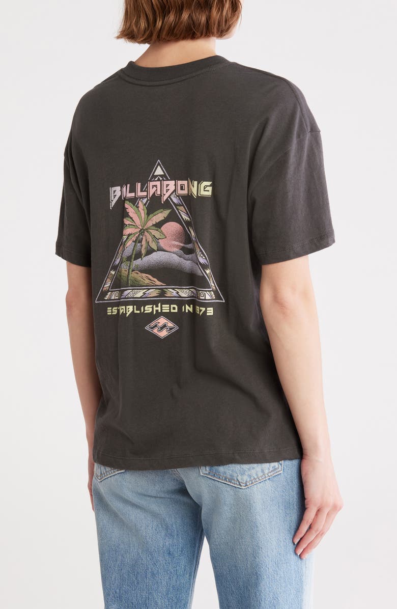 Billabong Retro Surfin Cotton Graphic T-Shirt, Alternate, color,