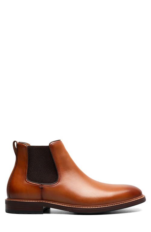 Florsheim Anthem Plain Toe Chelsea Boot In Brown