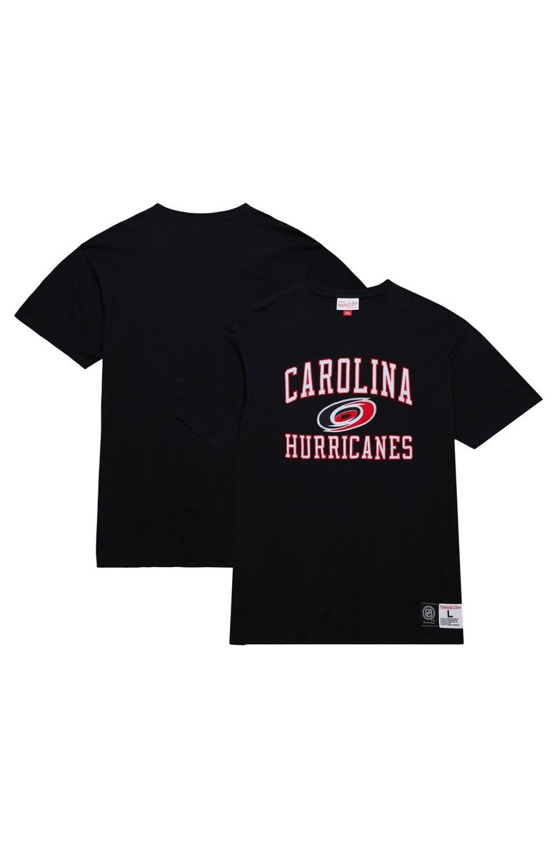 Mitchell & Ness Men's Mitchell & Ness Black Carolina Hurricanes Legendary Slub T-Shirt, Main, color, Black