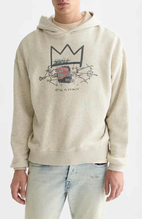 Basquiat Artwork Graphic Hoodie