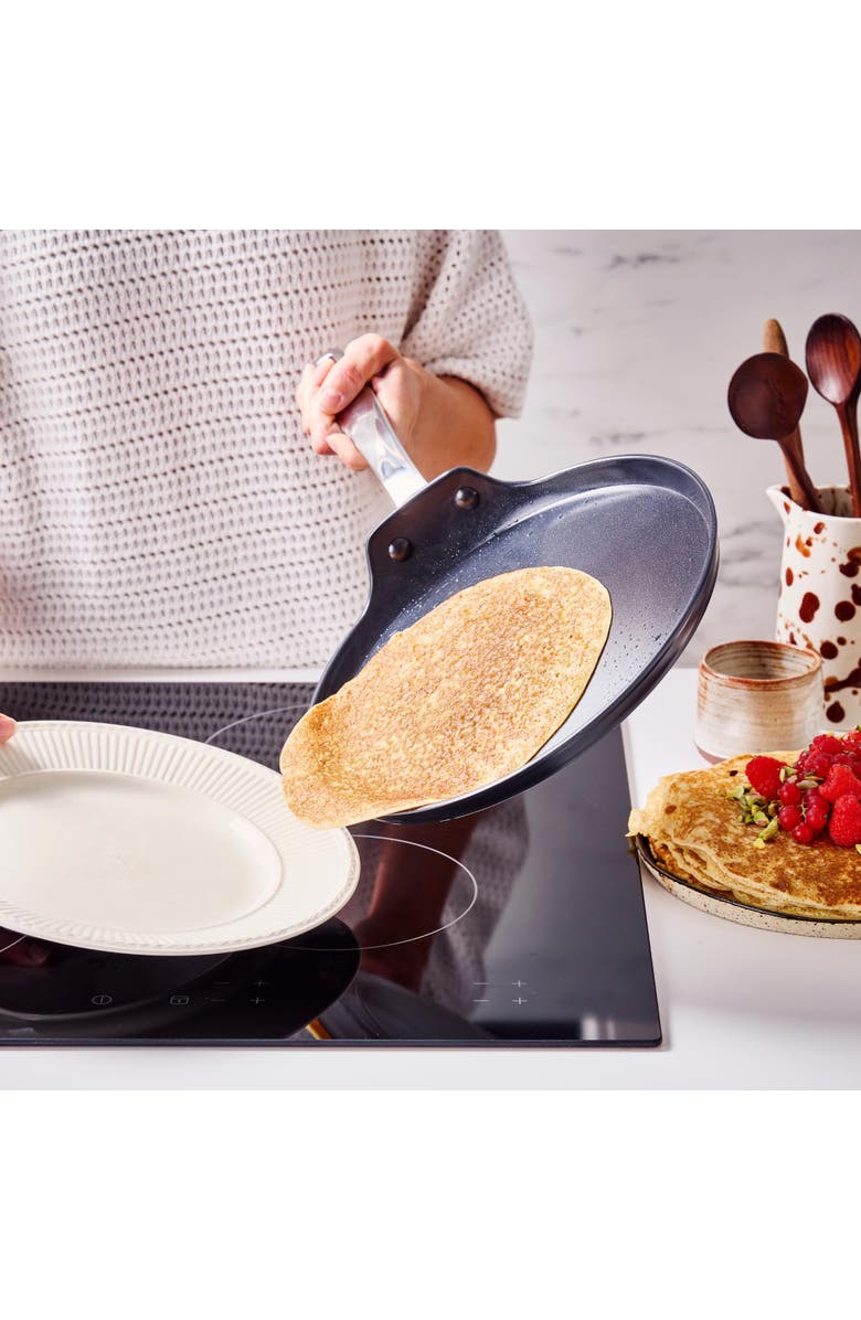 Alva Maestro 10-inch Nonstick Crepe Pan, Alternate, color, Black